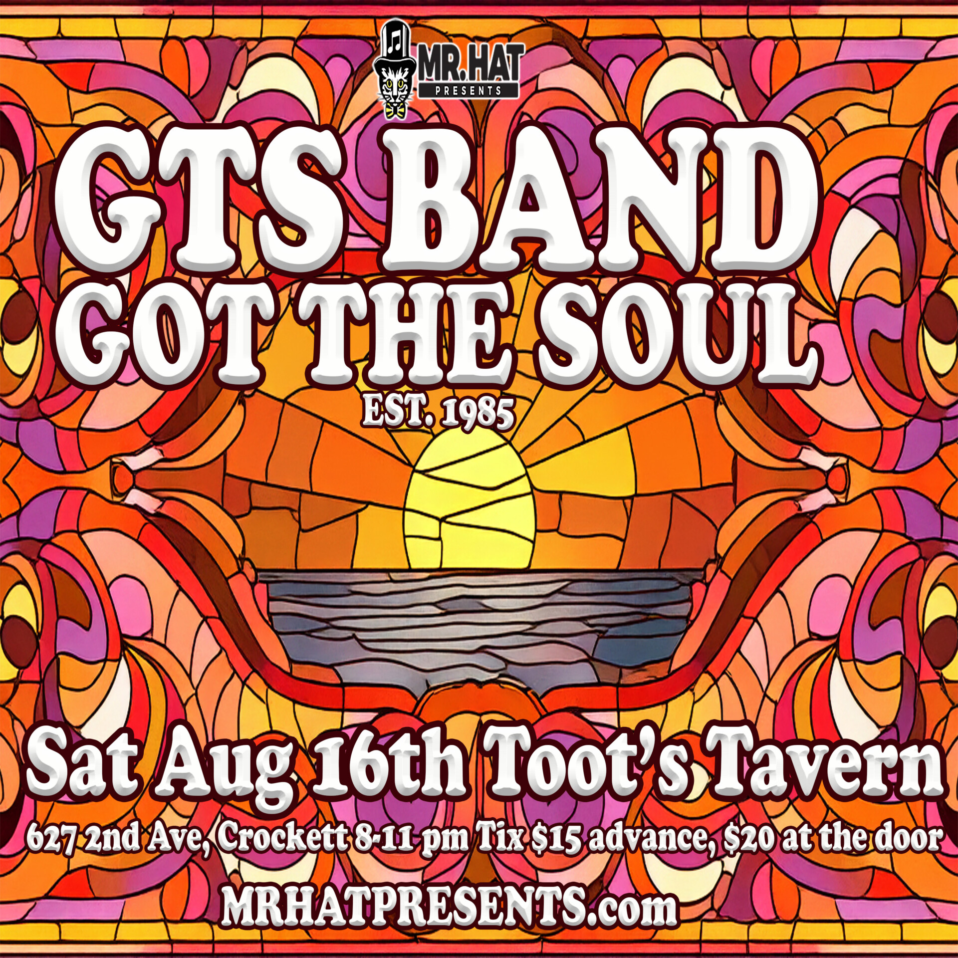 GTS BAND Got The Soul in Sugartown - Mr. Hat Presents